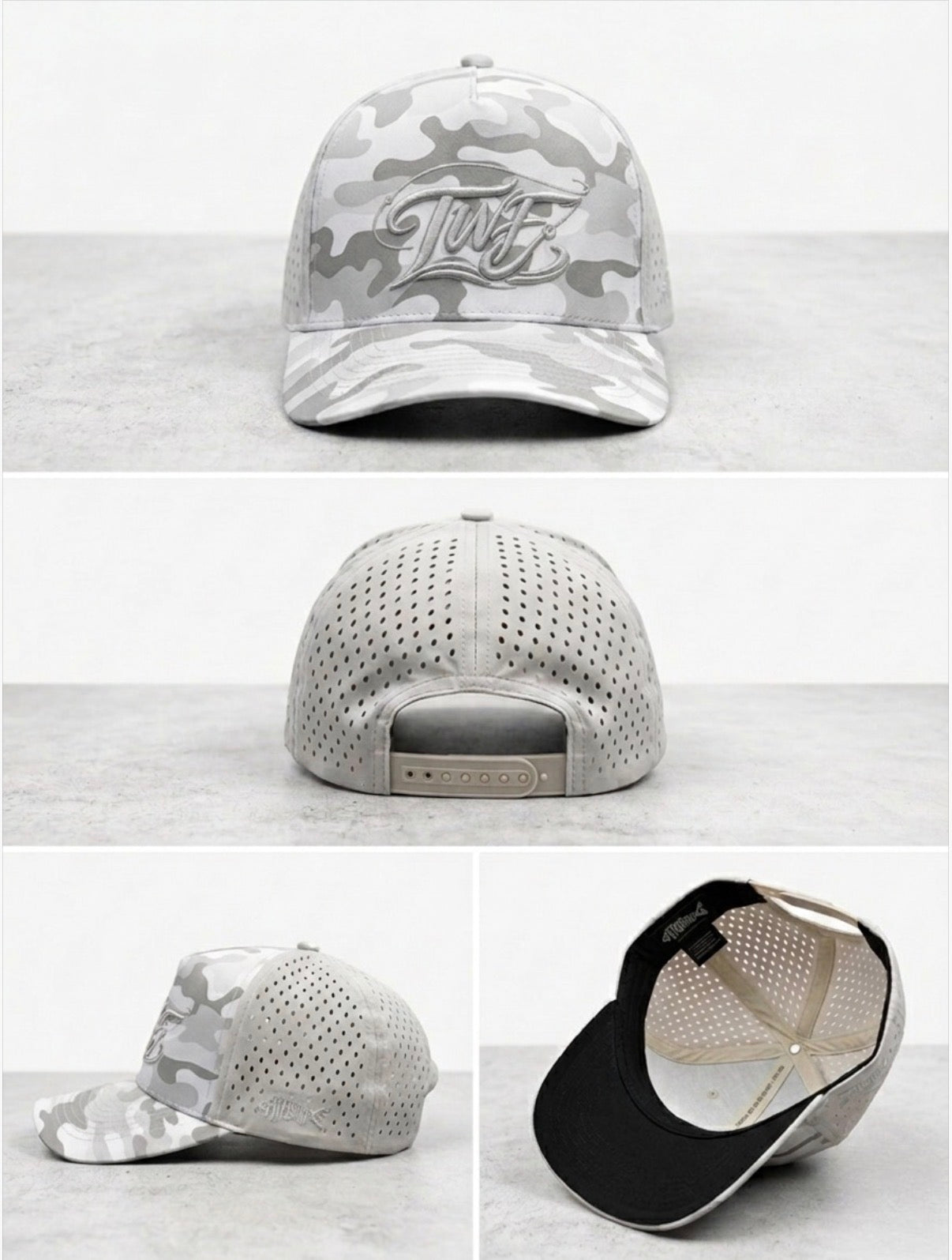 1 TWFishing Snapback Ghost Camo